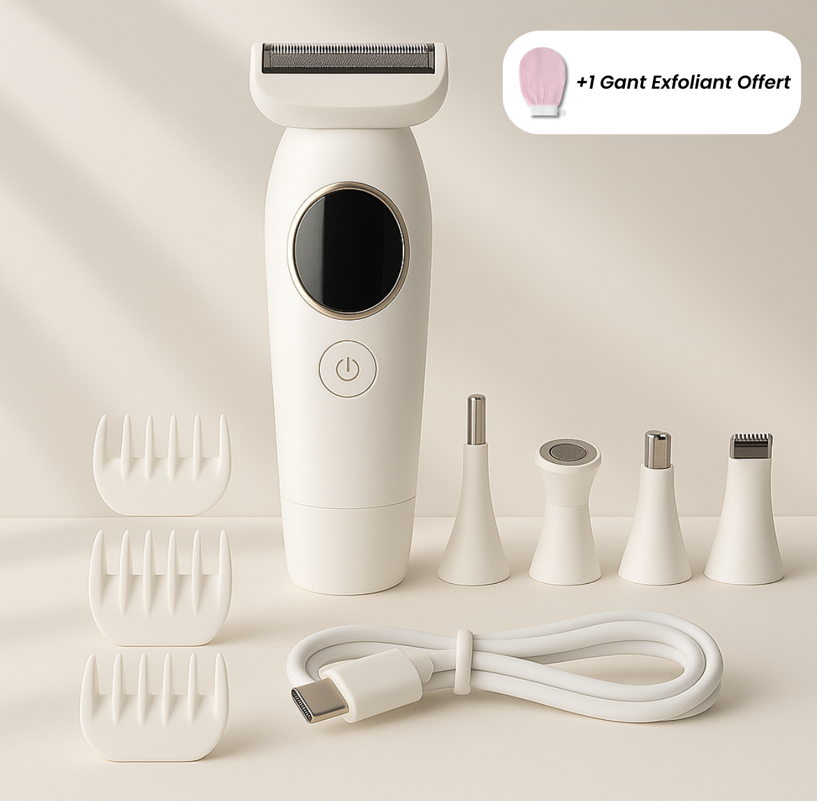Rasoir ELIOS + Gant Exfoliant Offert - Elios
