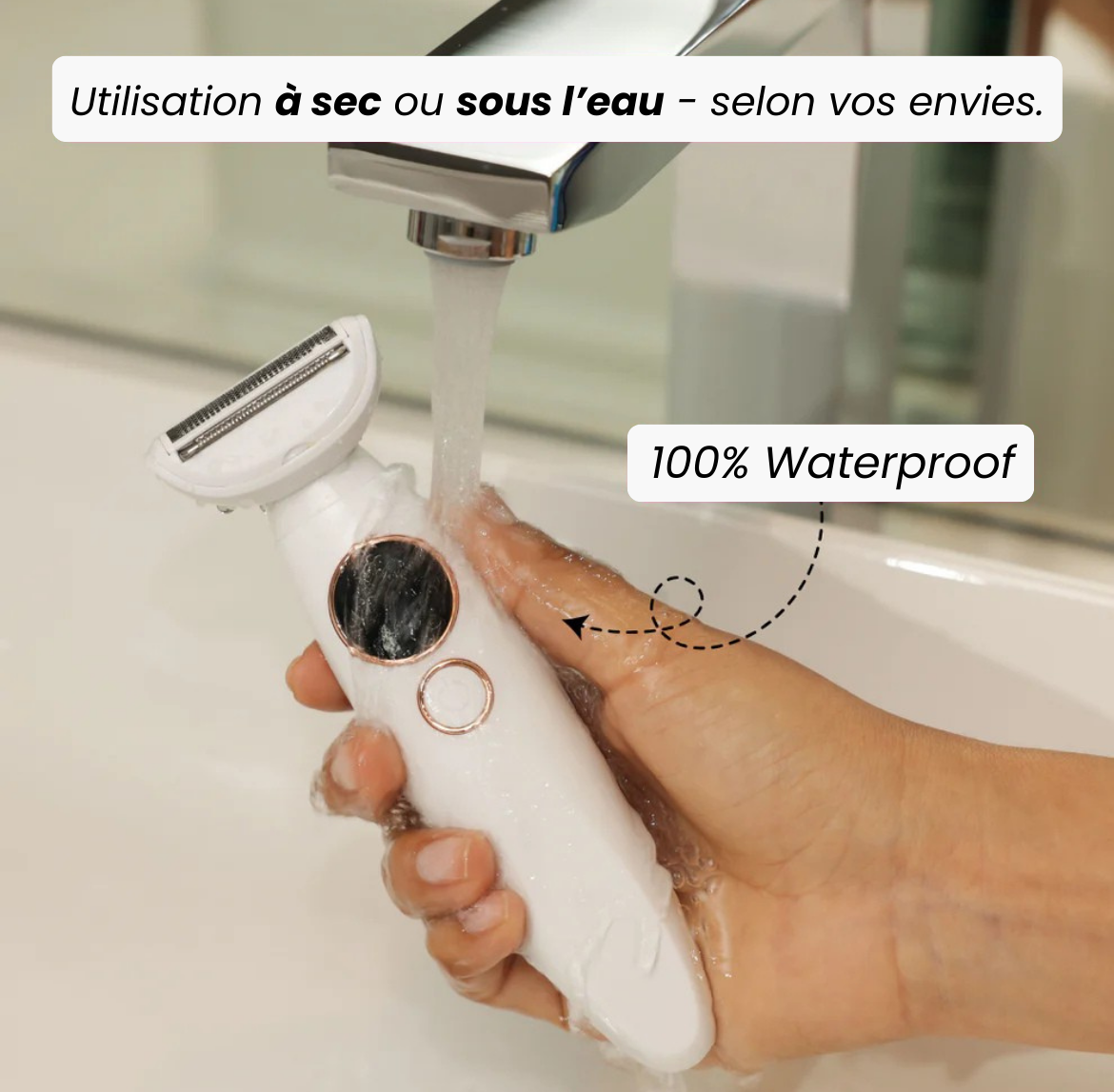 Rasoir ELIOS® + Gant Exfoliant Offert