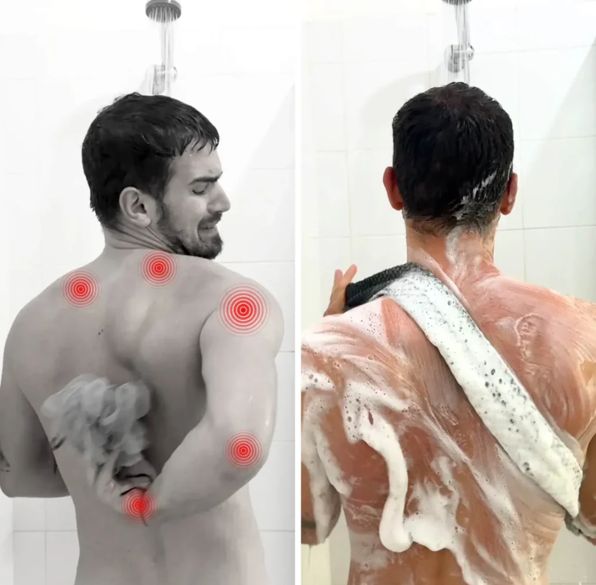 Serviette de douche exfoliante ELIOS - Elios