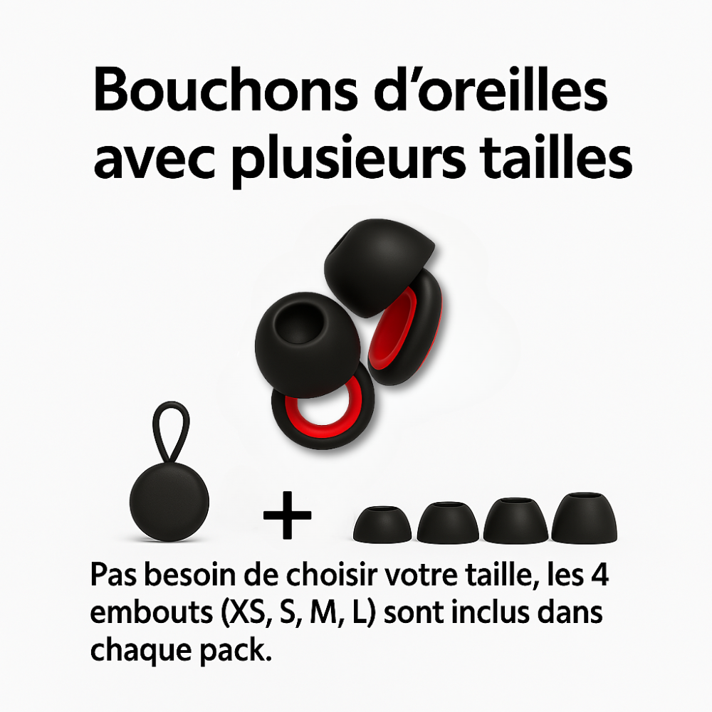 Bouchons d'oreilles Elios Moto + Boîtier Offert - Elios